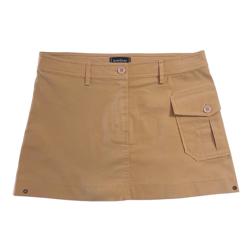 Y2K Bebe Low Waist Cargo Mini Skirt